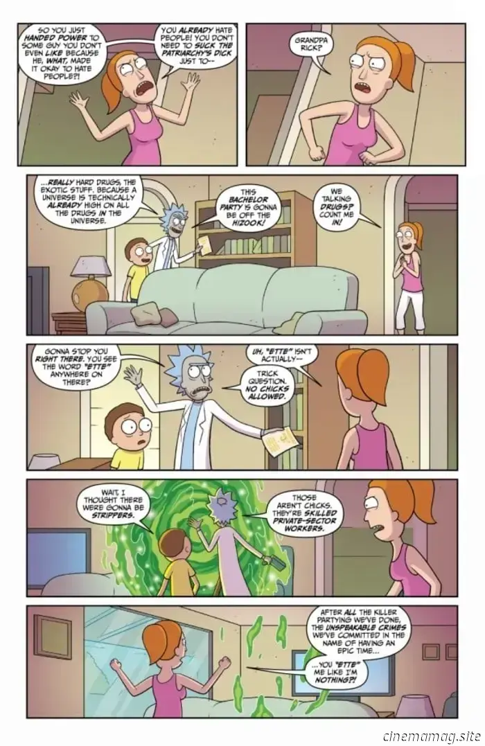 Rick and Morty vs. the Universe: Summer of Love #1 - Comic Book Sneak Peek