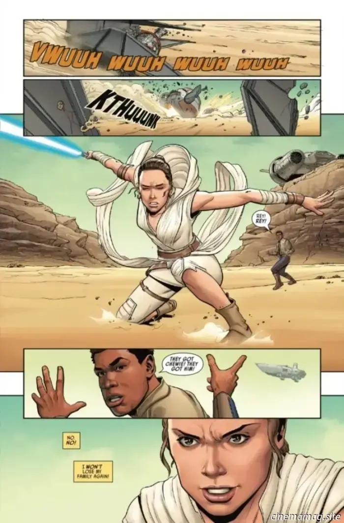 Star Wars: The Rise of Skywalker Adaptation #2 - Comic Book Sneak Peek
