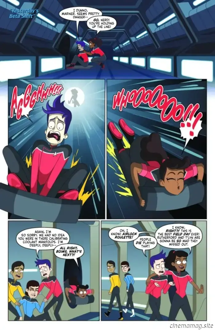 Star Trek: Lower Decks #7 - Avance del cómic