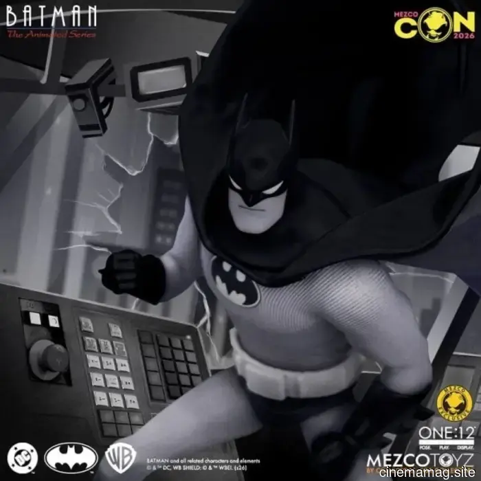 Mezco Toyz has revealed the Batman: The Animated Series Noir Edition One:12 Collective figure.