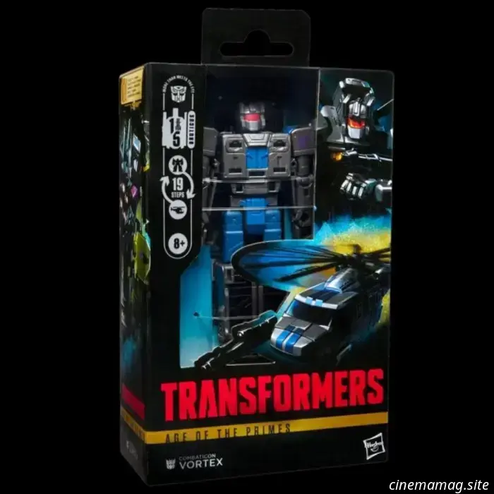 Hasbro has unveiled new action figures from Transformers: Age of the Primes.