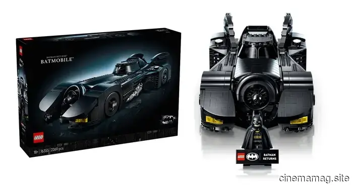 El set del Batmóvil de LEGO Batman Regresa llegará en septiembre.