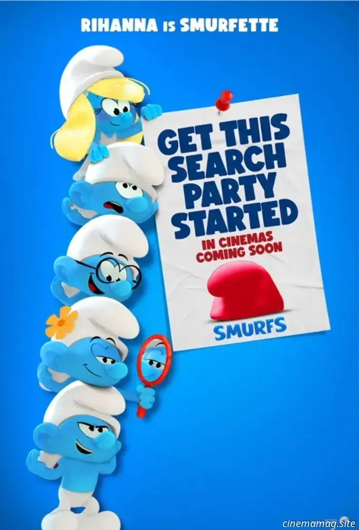 In the trailer for the Smurfs, Rihanna's Smurfette takes charge of a rescue operation.