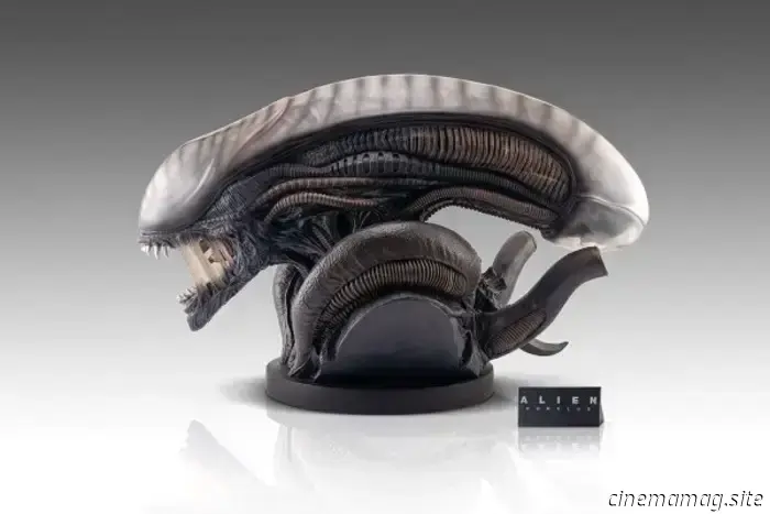 Busto de tamaño natural de edición limitada de Alien: Romulus Scorched Xenomorph presentado por Hollywood Collectibles