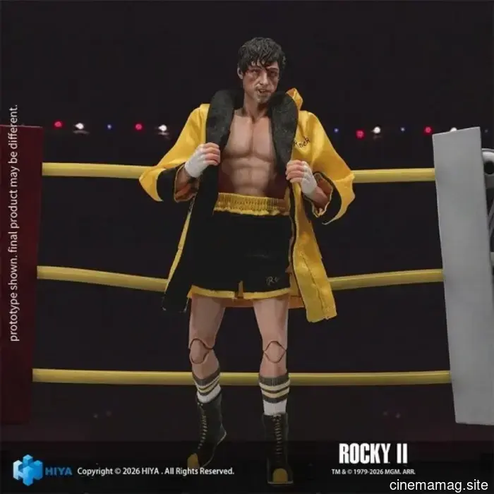 Hiya Toys has unveiled the figure from the Rocky II Exquisite Super Series Collection.