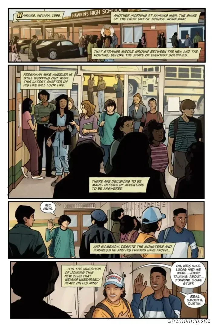 Stranger Things y Dungeons &amp; Dragons: El origen del fuego Infernal #2-Avance del cómic