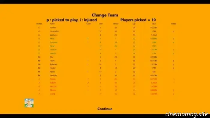 Leggendario Kevin Toms portarà Football Star Manager su Steam questo agosto