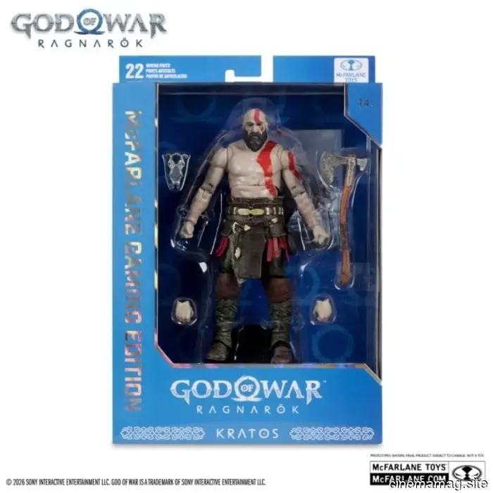 Nuevas figuras de acción de God of War Ragnarök reveladas por McFarlane Toys
