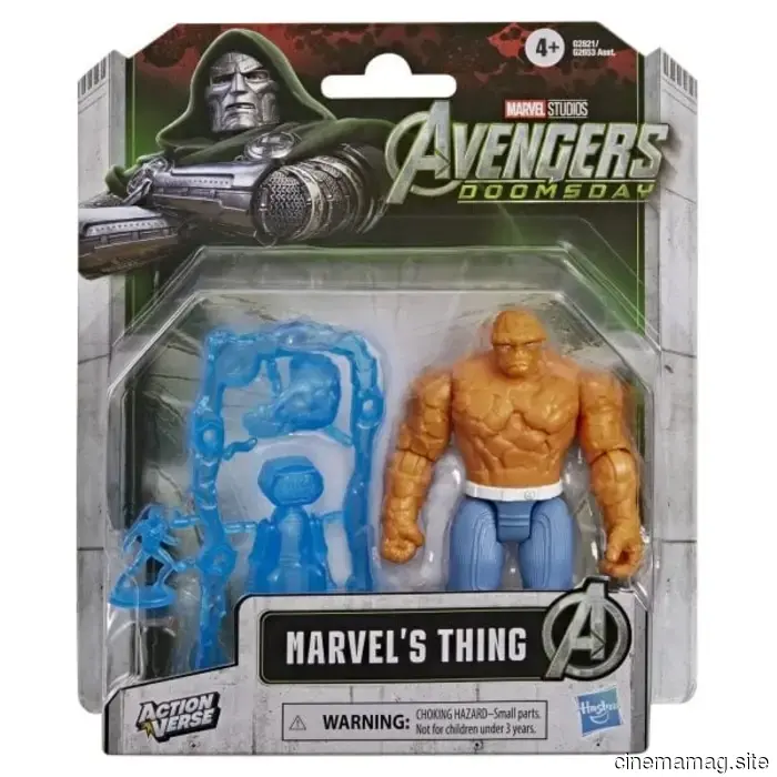 Hasbro has revealed the Marvel’s Avengers: Doomsday Actionverse and Titan Heroes figures.
