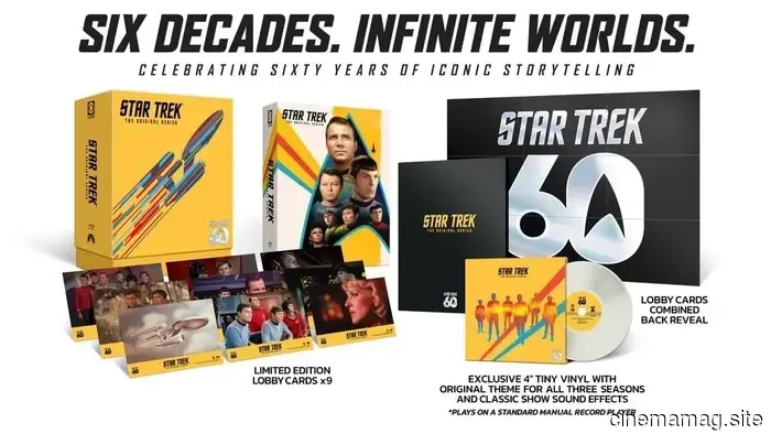 Star Trek: La serie original recibe un box set en Blu-ray por su 60 aniversario