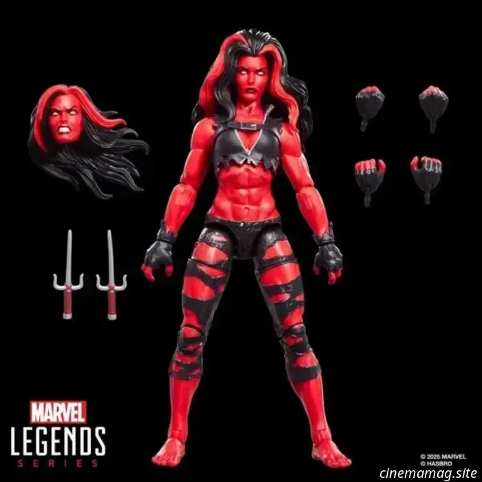 Hasbro ha svelato le action figure della serie Marvel Legends di Amazing Spider-Man, Red She-Hulk e Lizard