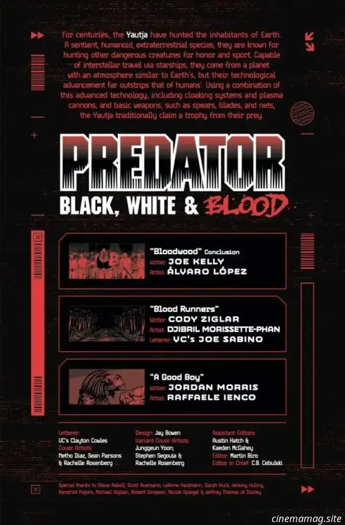 Comic Book Sneak Peek – Predator: Black, White & Blood #4