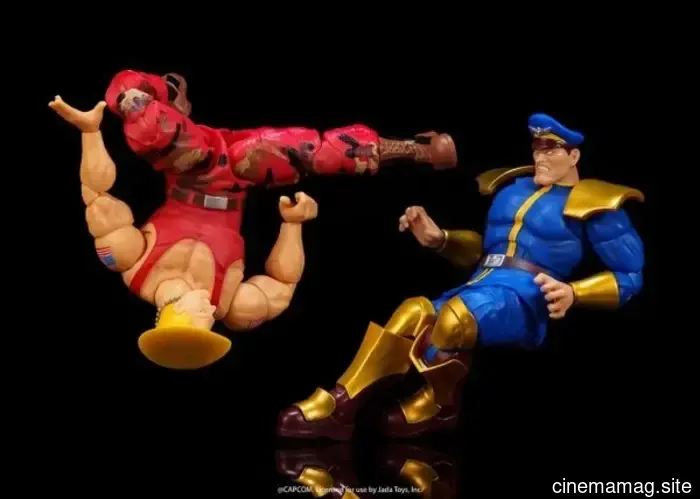 Guile e M. Bison ottengono le edizioni del Giocatore 2 con l'Ultra Street Fighter II Versus Twin Pack di Jada Toys