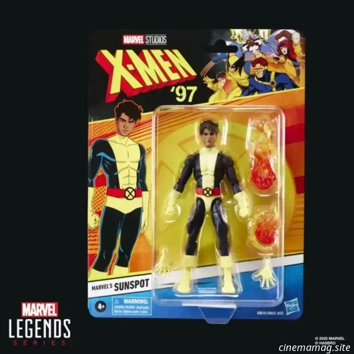 Hasbro presenta nuevas figuras de la serie Marvel Legends '97 de los X-Men en Comic-Con