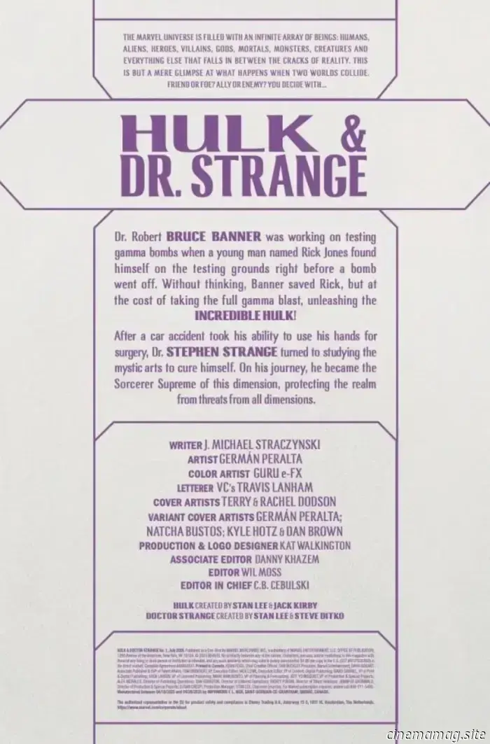 Hulk & Doctor Strange #1 - Comic Book Sneak Peek
