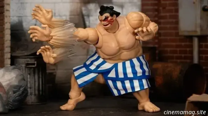 E. Honda se une a la línea de figuras de acción Ultra Street Fighter II de Jada Toys