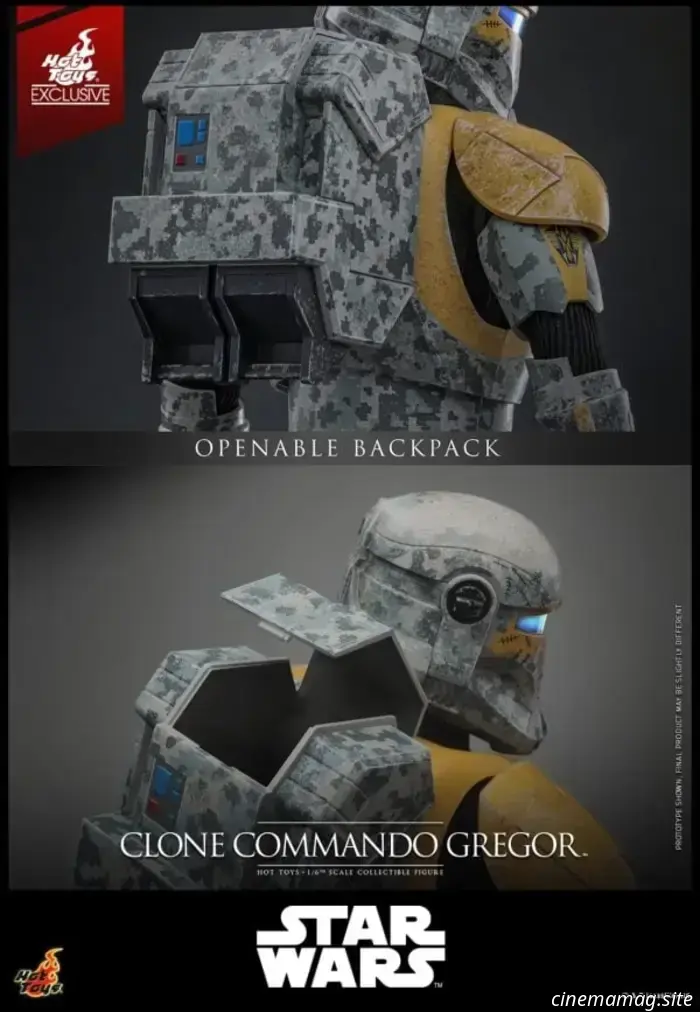 Clone Commando Gregor becomes part of Hot Toys' sixth scale action figure lineup from Star Wars.
