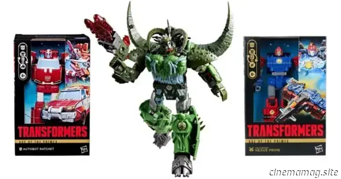 Hasbro has introduced new action figures for Transformers: Age of the Primes.