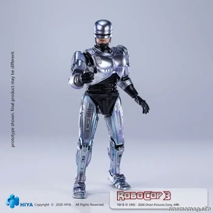 Hiya Toys introduces the RoboCop 3 Exquisite Super Series action figure.