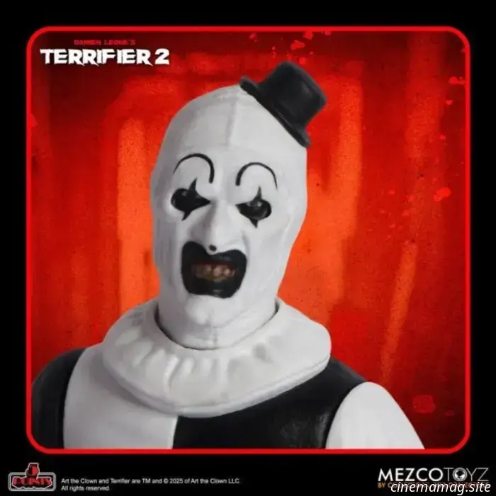 Art the Clown and The Little Pale Girl are added to Mezco’s 5 Points collection with the Terrifier 2 action figure set.