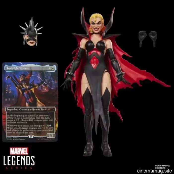 Marvel Супергерои встречают Magic: The Gathering с новыми фигурками из серии Marvel Legends.