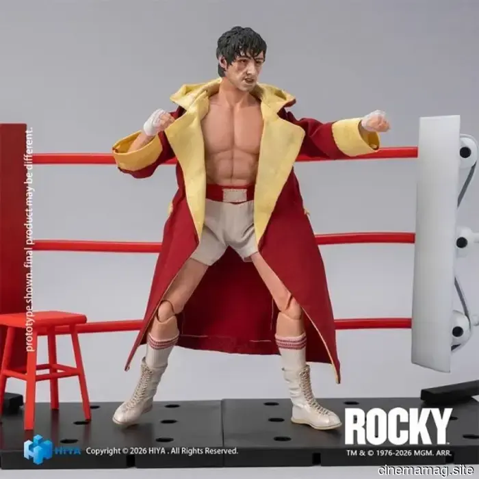 Hiya Toys revela la figura de acción Rocky Exquisite Super Series