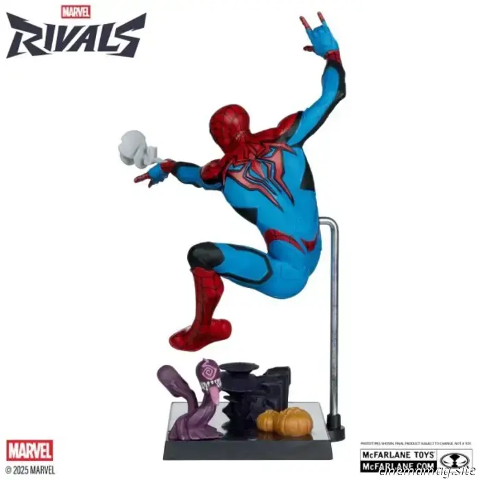 Spider-Man y Iron Man se unen a la línea Marvel Rivals de McFarlane Toys con figuras coleccionables.