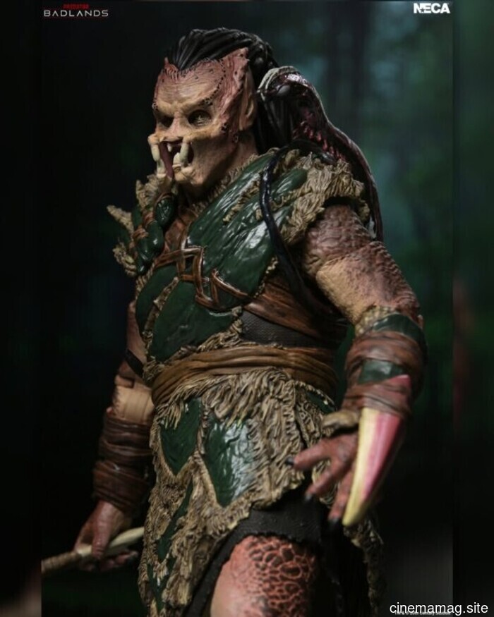 Predator: figura Badlands Ultimate Dek (armadura de hueso de bisonte) presentada por NECA