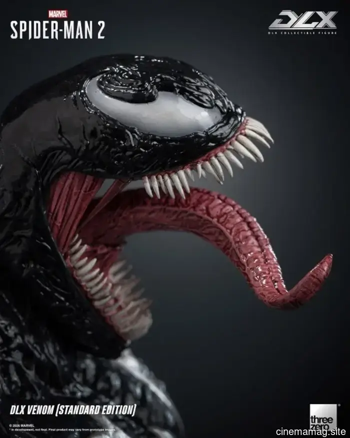 Venom recibe el tratamiento DLX de Threezero con la figura de Marvel's Spider-Man 2.