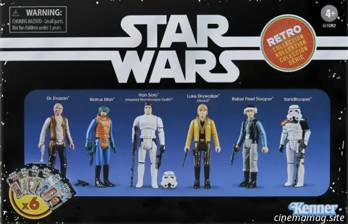 Hasbro amplía la Colección Retro con el nuevo multipack Star Wars: Episodio IV - Una Nueva Esperanza