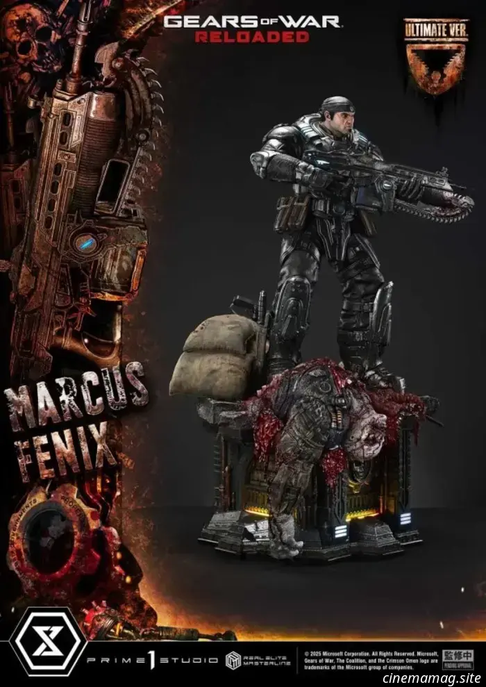 Gears of War: Reloaded: la statua da collezione Marcus Fenix Real Elite Masterline svelata da Prime 1 Studio