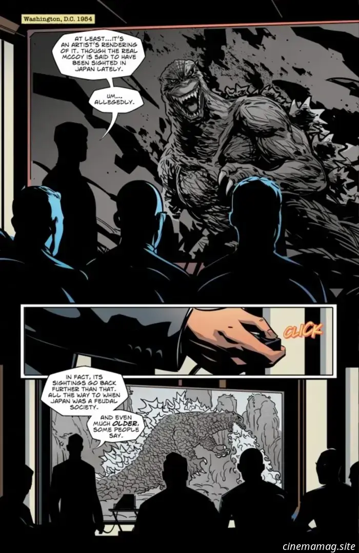 Godzilla: Aquí hay Aliens #1-Avance del Cómic