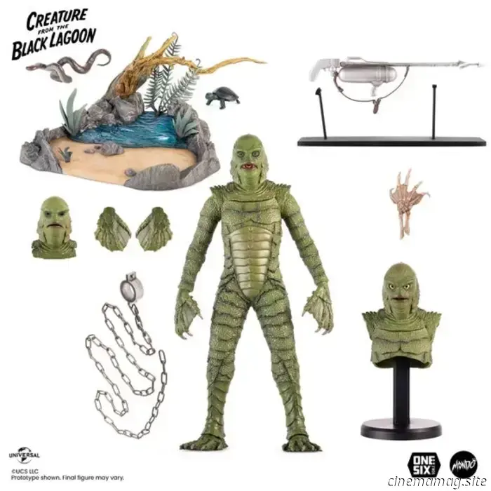 Mondo's sixth-scale figure of the Gill-Man from Creature from the Black Lagoon.