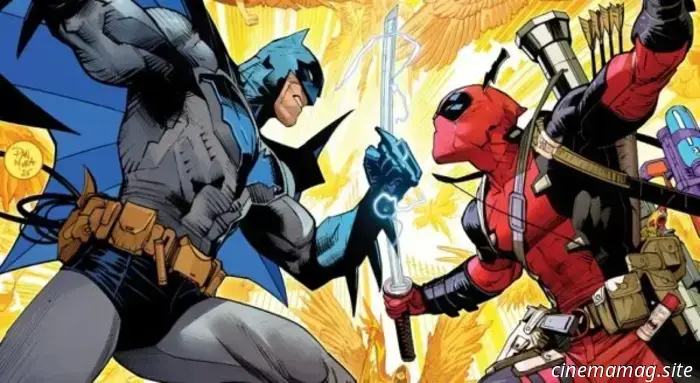 Marvel and DC unveil crossovers featuring Batman and Deadpool.