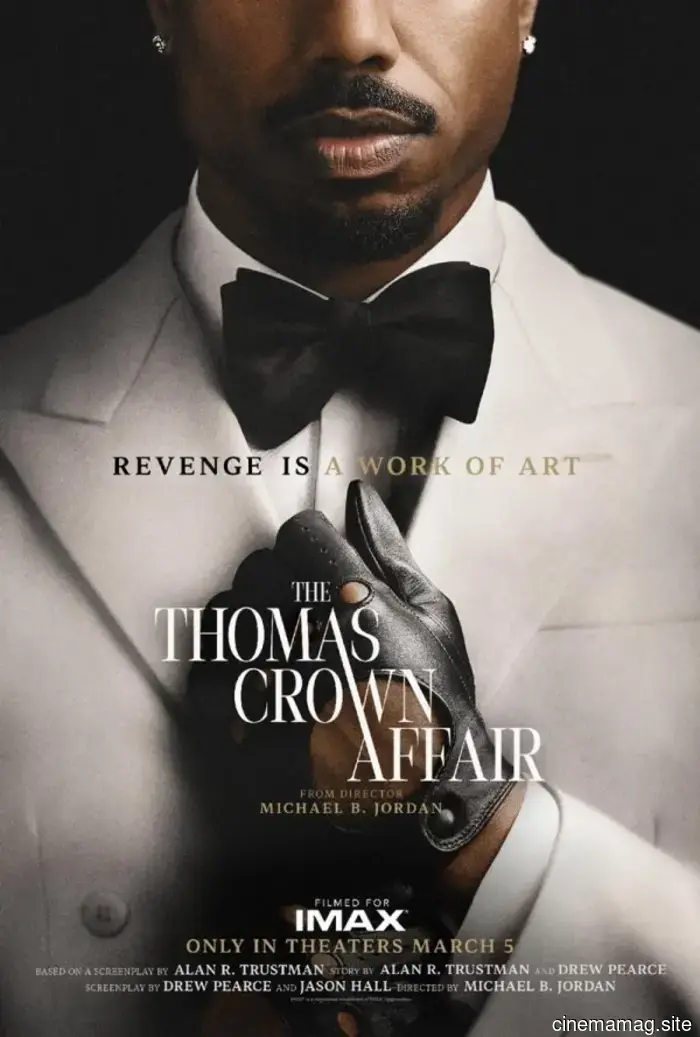 In the trailer for The Thomas Crown Affair, Michael B. Jordan portrays a sophisticated thief with flair.