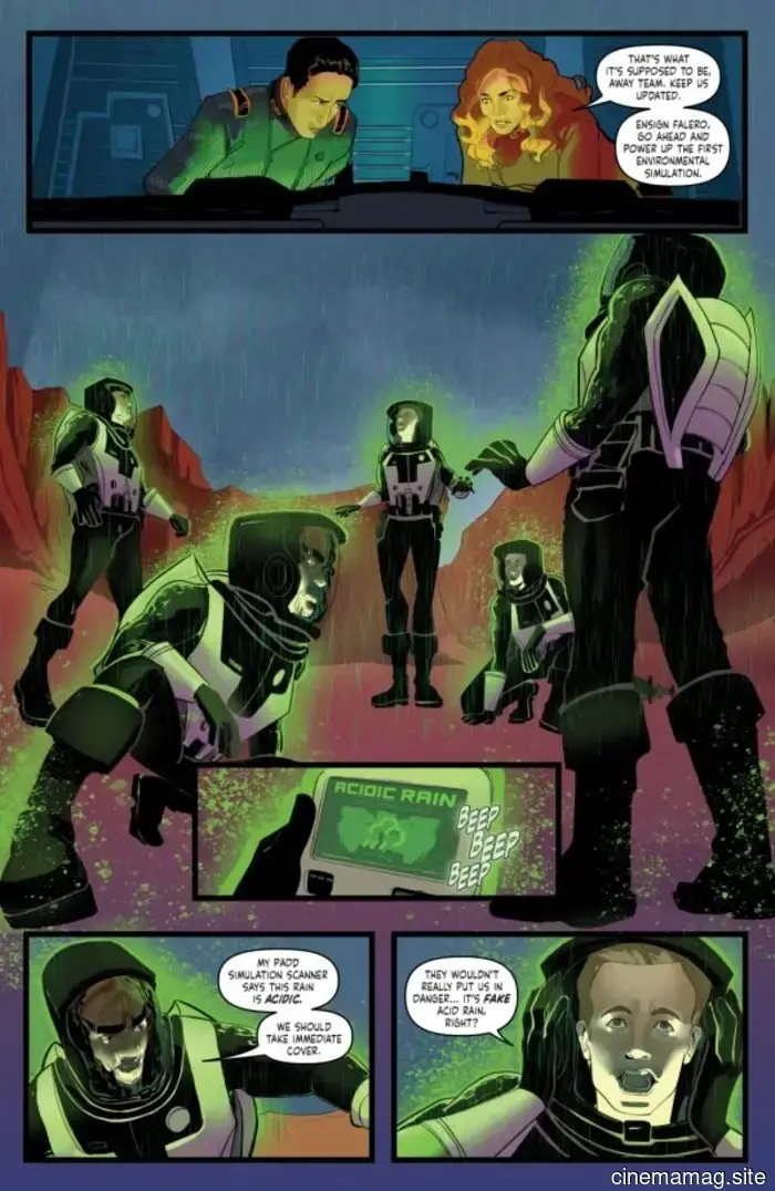 Comic Book Sneak Peek – Star Trek: Starfleet Academy – Lost Contact #1