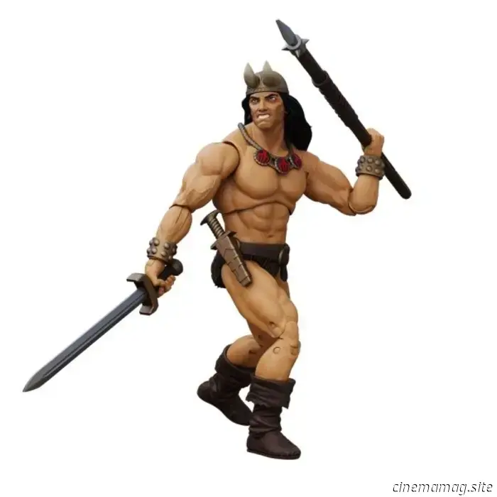 La figura Hero H.A.C.K.S. de Conan el Bárbaro presentada por Boss Fight Studio