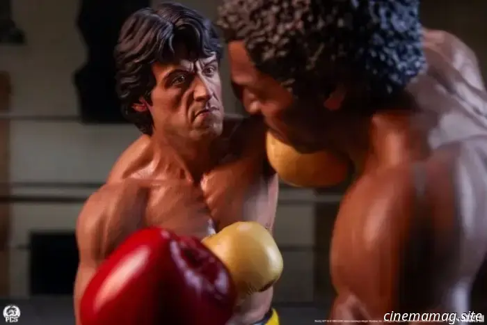 PCS' Rocky III collectible diorama features a showdown between Rocky and Apollo in their personal rematch.