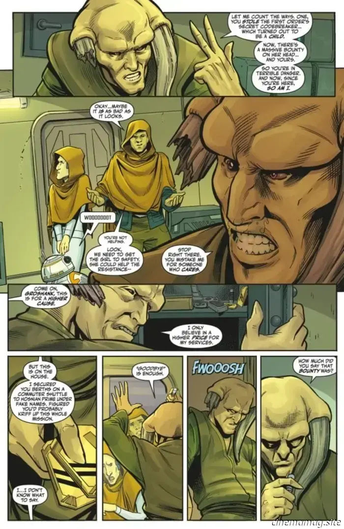 Star Wars: Historias del Hiperespacio – Rompecódigos #3 - Avance del cómic