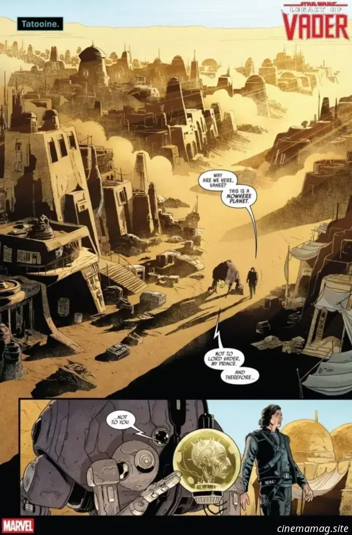 Prima occhiata a Star Wars: Legacy of Vader #2 della Marvel