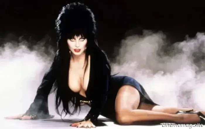 Elvira, Mistress of the Dark, makes her way to Comic-Con with an exclusive Monster High Skullector doll.