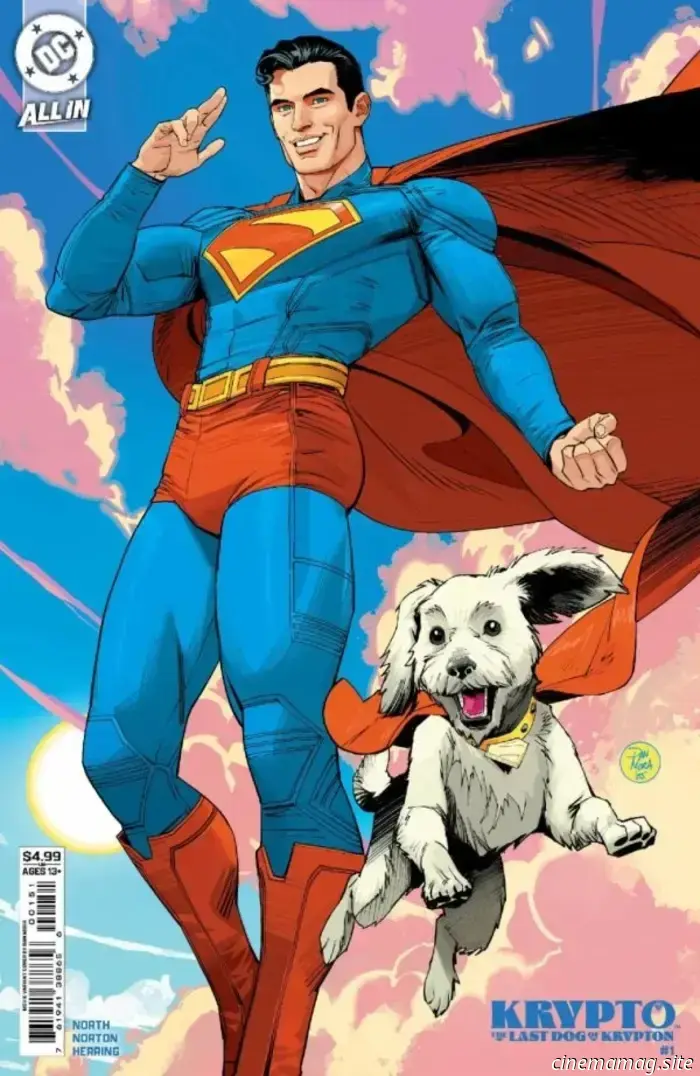 The comic series "Krypto: The Last Dog of Krypton" is set to debut in June.