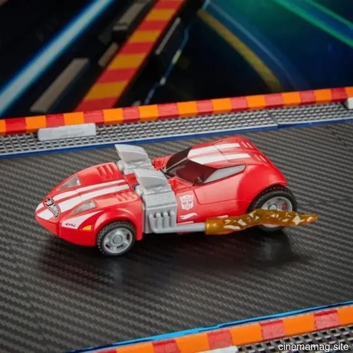 Hasbro introduces new Hot Wheels X Transformers transforming robot figures.