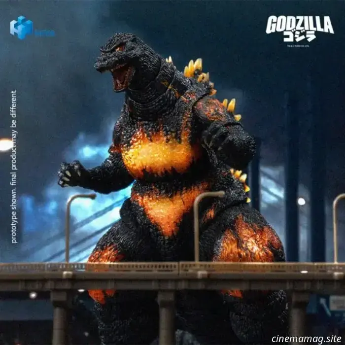 Hiya Toys has released the Exquisite Basic Series figure of Burning Godzilla from Godzilla vs. Destoroyah.