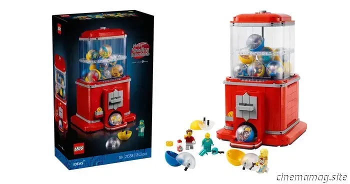 LEGO Ideas Minifigure Vending Machine set unveiled ahead of its June launch.