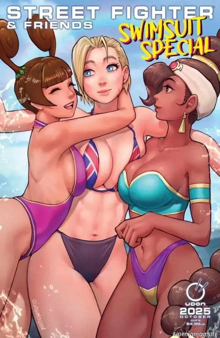 The 2025 Street Fighter and Friends Swimsuit Special is set to be released in October.