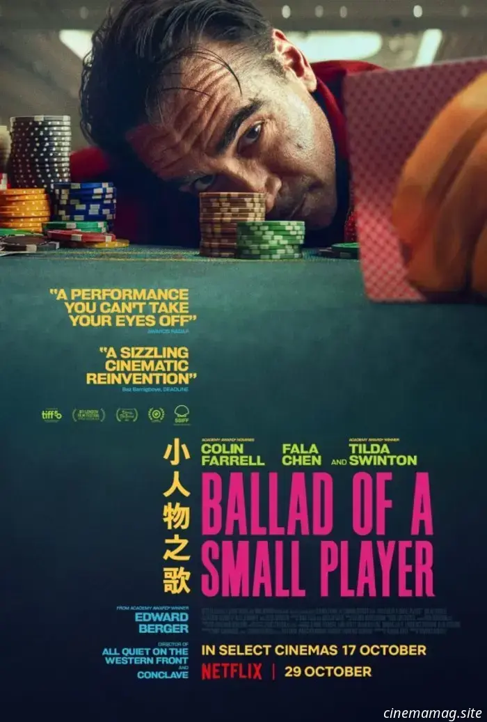 Nuevo tráiler de «Balada de un pequeño jugador», protagonizada por Colin Farrell
