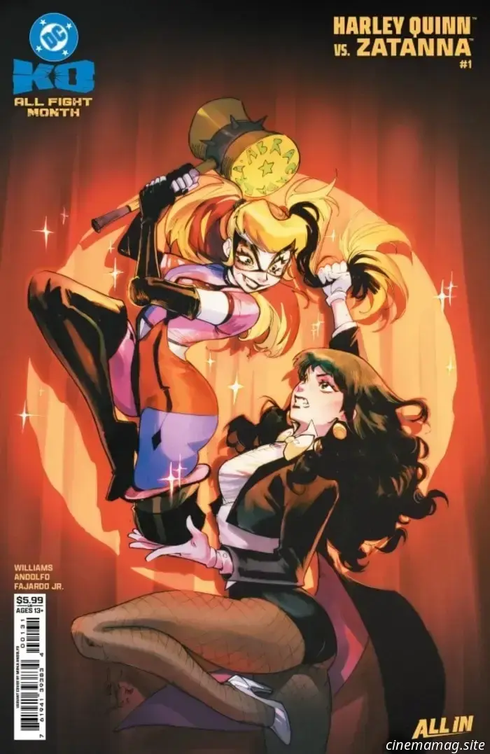 Comic Book Preview – DC K.O.: Harley Quinn vs. Zatanna #1