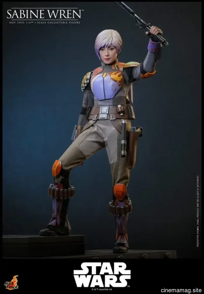 Hot Toys has released new sixth scale figures of Sabine Wren and Ezra Bridger from Star Wars Rebels.