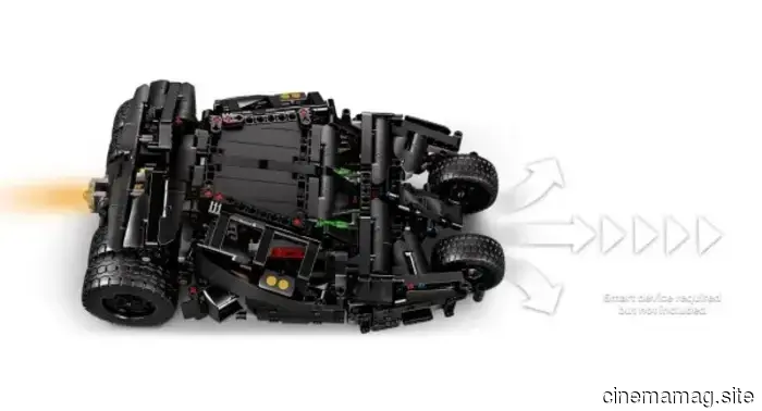 LEGO возвращается к Трилогии Темного Рыцаря с LEGO Technic Бэтмобилем Тумблером